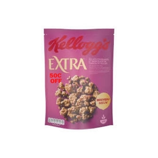 Picture of KELLOGGS EXTRA CHOC&HONEYCOMB 50C OFF 450GR